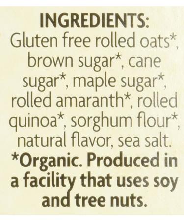 Nature's Path Organic Gluten Free Brown Sugar Maple Instant Oatmeal - 8 Packets | Non-GMO, 31g Whole Grains, 4g Plant Based Protein - 11.3 oz - Buy Online on GoSupps.com