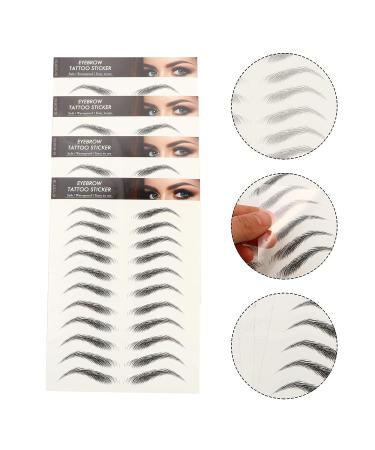 Lurrose 6D Hair-Like Eyebrow Stickers - Waterproof & Natural Brow Makeup Tool - Buy Online on GoSupps.com