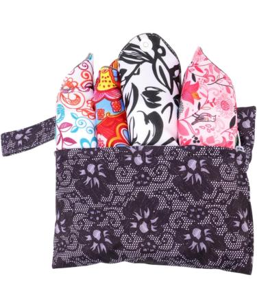 FRCOLOR 12-Pack Washable Menstrual Pads - Reusable Comfortable Eco-Friendly Menstruation Pads for Women - Buy Online on GoSupps.com