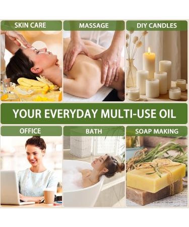 Marjoram Essential Oil 4 Fl Oz and Lotus Essential Oil 4 Fl Oz - ZODION Marjoram & Lotus Oil for Diffuser Aromatherapy Home Fragrance Skin & Hair Care DIY Candle & Soap Making Yoga - Buy Online on GoSupps.com