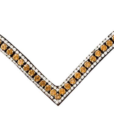 Buy Wodenhringring Horse Glitzer Headband - Leather Diamond Stirring Strap for Warmblood Thoroughbred & Pony - COB Black/LCT | International Shipping Available - Buy Online on GoSupps.com