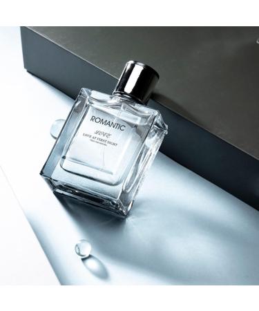 Homme Parfum for Men Romantic Party Men's Perfume Set Pure Homme Blue Parfum Long Lasting Fragrance Perfume for Daily Life One Size Grey