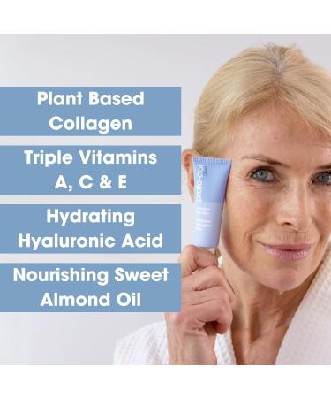 Proto-col - Hydrating Collagen Eye Cream Boosts Brightens and Moisturises Puffy Bags Dark Circles and Crow's Feet for Younger Looking Skin Made with Hyaluronic Acid and Vitamin C (20ml) - Buy Online on GoSupps.com