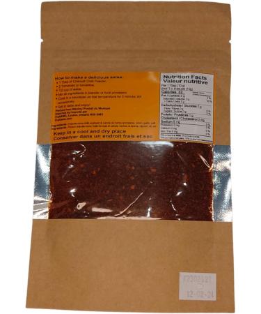 Chilmolli Chipotle authentic Mexican gourmet chilli powder mix/M lange de poudre de chili Chipotle gourmet/Chile Chipotle tipo mora molido 100g. Medium Hot - Buy Online on GoSupps.com