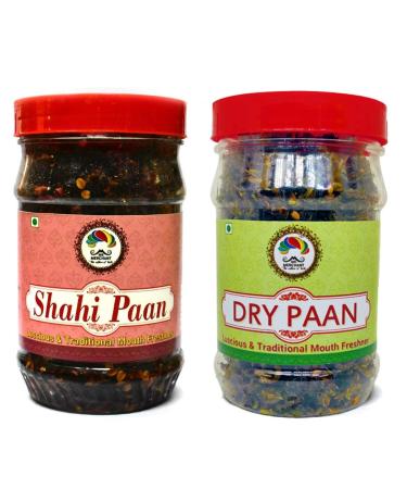 Mr. Merchant Mix Mukhwas Mouth Freshener Combo (Shahi Mix and Dry Mix) (2 x 220 Each)_Packing May Vary