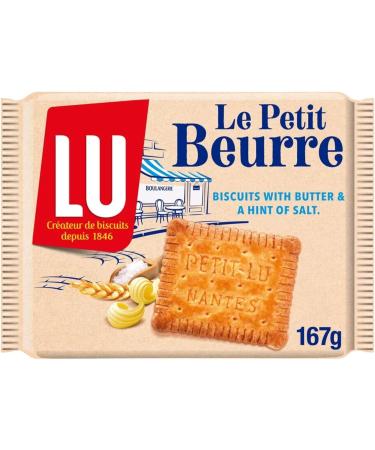 LU Le Petit Beurre Biscuits 167g (2 Pack Bundle) with Hubsidia Thank You Card - Buy Online on GoSupps.com