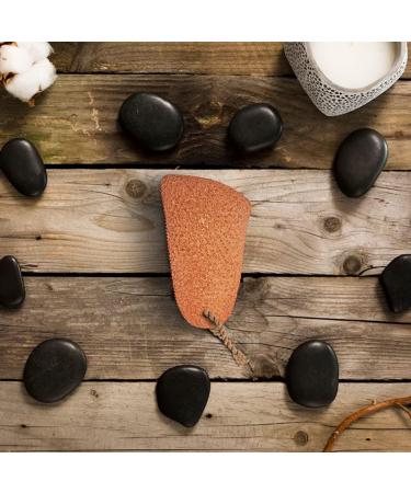 SPHENNE Natural Terracotta Pumice Foot Scrubber - 100% Exfoliator - Buy Online on GoSupps.com