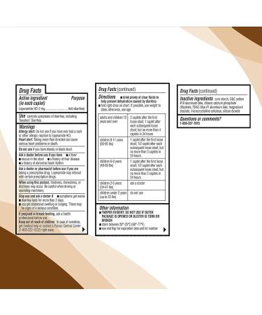 Anti-Diarrheal Loperamide HCl Tablets 2 mg 24 Count Fast Relief for Diarrhea Traveler s Diarrhea Stomach Upset & Loose Stools Helps Restore Comfort and Control - Buy Online on GoSupps.com