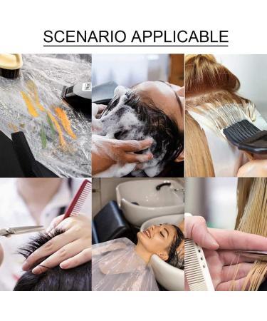 100 Pack Disposable Hair Salon Capes 51x36 inch - Waterproof Barber Cape for Kids & Adults - Ideal for Barbershop and Salon Hairdressing - Buy Online on GoSupps.com