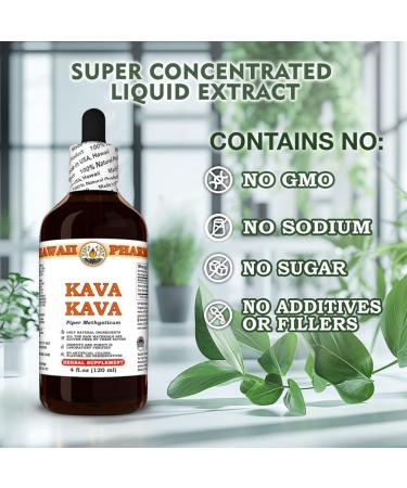 Kava Kava Root (Piper Methysticum) Dry Root Tincture, Made in Hawaii, All Natural, Vegan, Pure Liquid Extract - 2 fl.oz 2 Fl Oz (Pack of 1) - Buy Online on GoSupps.com