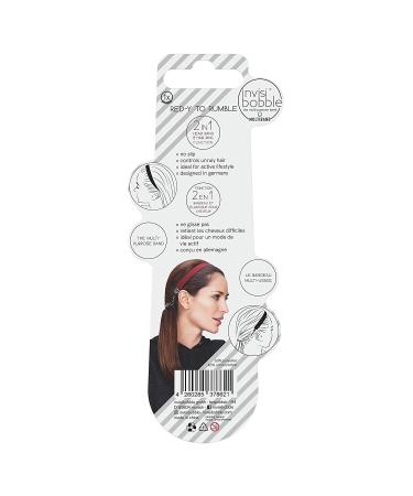 Invisibobble MultiBand Red-Y Rumble | 2-in-1 Hair Band & Spiral Tie for Girls & Women - Strong Support & Gentle on Hair Original Design from Munich - Buy Online on GoSupps.com