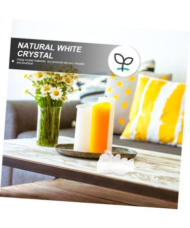 GLEAVI 3pcs High Transparent Crystal Ornament Natural Crystals Natural Crystal Decor Office Accessories Whitex3pcs 4X3X2.5CMx3pcs - Buy Online on GoSupps.com