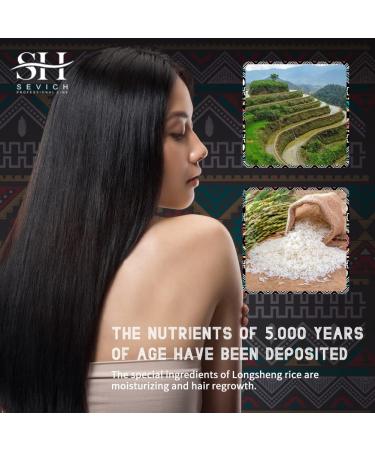 SEVICH Rice Water Hair Growth Spray with Olea Europaea Oil - 50ml | Natural Formula for Dry, Damaged Hair | Paraben-Free & Cruelty-Free - Buy Online on GoSupps.com