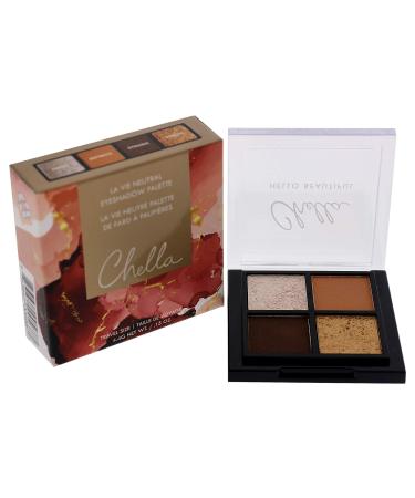Chella La Vie Travel Size Mini Eyeshadow Palette - Portable and Pigmented - Buy Online on GoSupps.com