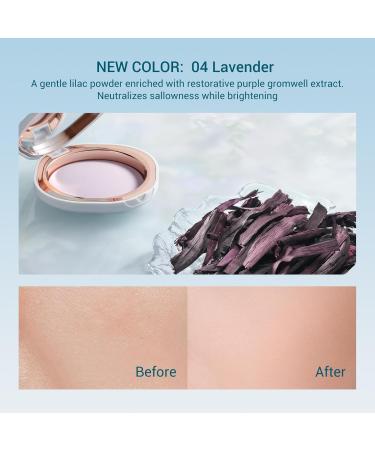 FLORASIS Flawless Jade Pressed Powder (04 Lavender) - Breathable Flawless Finish | International Shipping Available - Buy Online on GoSupps.com