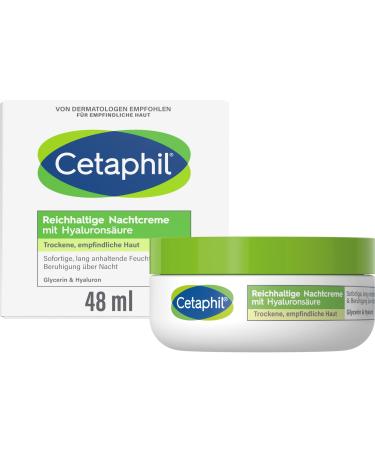 Cetaphil Rich Night Cream with Hyaluronic Acid 48 g