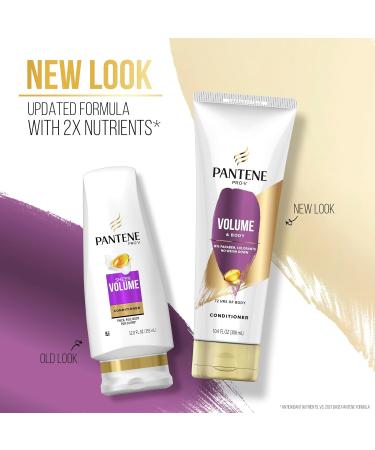 Buy Pantene PRO-V Volume & Body Conditioner 10.4oz - Nourish & Add Body for All Hair Types | International Shipping Available - Buy Online on GoSupps.com