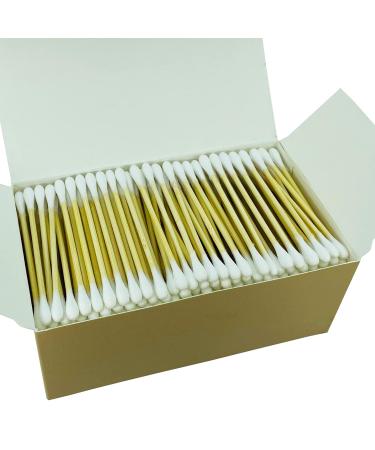 1050pcs CGR Organic Cotton Swabs - Double-Tipped Bamboo Sticks - Compostable - Travel Pack (3 Pack) - Buy Online on GoSupps.com