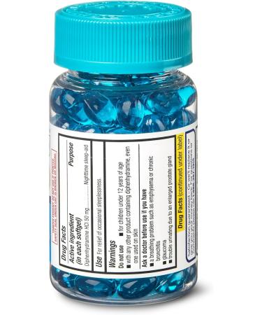 Diphenhydramine 50mg Maximum Strength Softgels - Equate 100ct | Fusion Shop Store - International Shipping Available - Buy Online on GoSupps.com