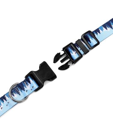 Buy Mercano Adjustable Dog Collar - Soft Nylon Comfort for Small Medium & Large Dogs | Durable Patterned Design for Puppies & Pets - Buy Online on GoSupps.com