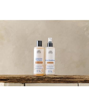 Urtekram Coconut Leave-In Spray Conditioner 250ml | Organic Normal Hair Care - Buy Online on GoSupps.com