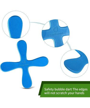 6 Piece 10 Foam Boomerang Set for Kids and Adults - Soft and Safe Indoor/Outdoor Toy - Buy Online on GoSupps.com