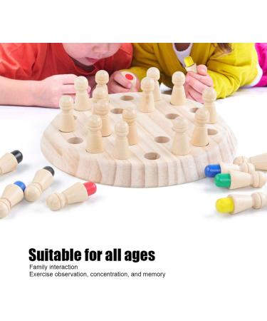 Memory Matchstick Chess Toy Strengthen Parent Child Relationship Easy To Learn Parent Child Interaction Toy for Parents Kindergarten Home Kids - Buy Online on GoSupps.com