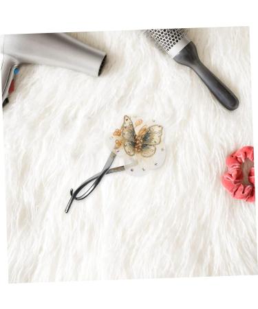 DOITOOL Headgear Hair Ponytail Flower Petal Hair Clamps Hair Twist Hair Claw Clips for Girls French Hair Pin Hair Clip Tiara Barrettes for Girls Hair Ring Banana Women's Cloth - Buy Online on GoSupps.com