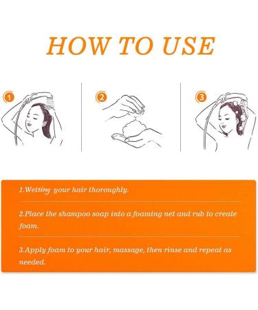 Pumpkin Shampoo Bar and Conditioner for Nourishing and Strengthening Hair Pumpkin Oil for Hair for All Hair Types for Damaged Hair Growth (2pcs) - Buy Online on GoSupps.com