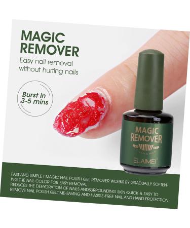 Healeved Nail Gel Remover Soak off Gel Remover Gel Polish Remover Nail Remover Nail Accessories Nail Polish Manicure M 1 - Buy Online on GoSupps.com