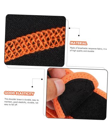 FRCOLOR Adjustable Shoulder Pads & Support Brace for Men & Women - Neoprene Fitness Shoulder Strap & Protective Belt - Buy Online on GoSupps.com