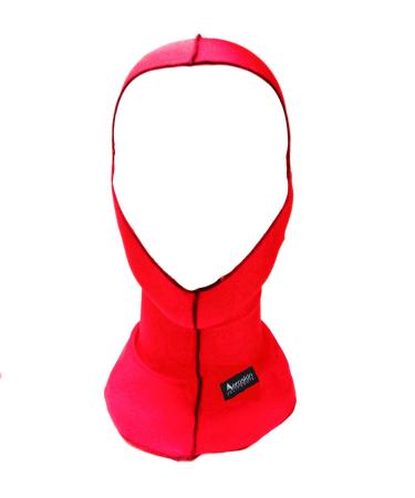 Aeroskin Nylon Spandex Solid Hood, Red