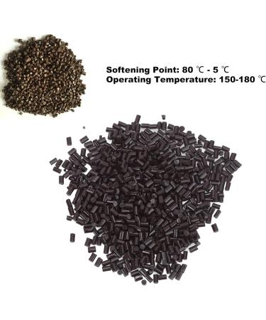 Hair Extension Granule Keratins Granule Keratins Glue Tips Resins Safe Professional Adhesive Granule Bead for Hair Extension Nail Design 1000g - Buy Online on GoSupps.com