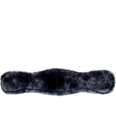 Merauno Lambwolle Konturgurt Saddle Belt | Anatomical Dressage Belt in Merino Wool | Slip-Resistant | 75cm | Nature Black Brown Anthracite - Buy Online on GoSupps.com