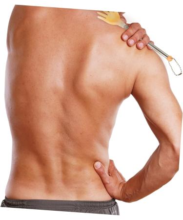 Beavorty 18 PTH Finger Tickling Massage Device | Wooden Telescopic Back Scratcher & Collapsible Massager Tool - Buy Online on GoSupps.com