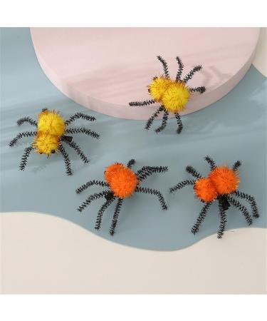 4PCS ryBalls Spiders Hairclip for Kids Halloween Hairpin Children Adult Festival Party Hairpin Novelty Hair Accessory - Buy Online on GoSupps.com