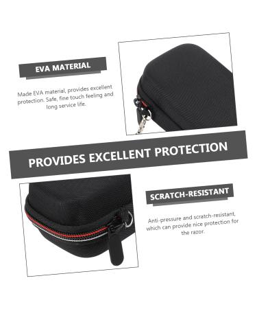 Minkissy Razor Storage Bag for Men | Hairdressing Tool Organizer | Durable EVA Shaver Shell | Perfect for Travel - Buy Online on GoSupps.com