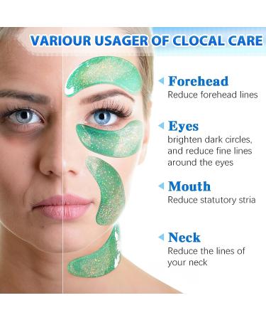 JYHSGD Eye Gels Mask Pearl Collagen Marine Eye Masks - 12 Pairs for Anti-Aging, Wrinkles, Puffy Eyes & Dark Circles - Buy Online on GoSupps.com