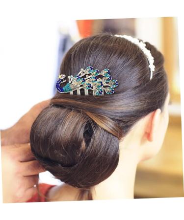 MUSISALY Diamond Phoenix Hair Comb Bride Hair Clip Rhinestone Barrette Comb Flower Girl Hair Clip Hair Combs for Women Bridal Headpieces for Wedding Flower Girl Barrette Wedding Hair Alloy - Buy Online on GoSupps.com
