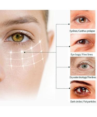 Anti-Aging Eye Cream for Dark Circles | Vitamin C Hyaluronic Acid & Orange Extract | Reduces Puffiness Fine Lines & Bags - Buy Online on GoSupps.com