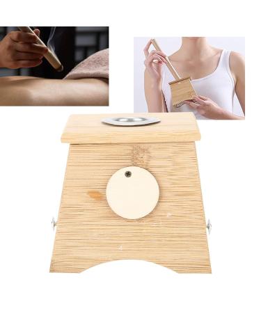 Single Hole Bamboo Moxibustion Box | Moxa Roll Stick Holder & Moxibustion Tool - International Shipping Available - Buy Online on GoSupps.com