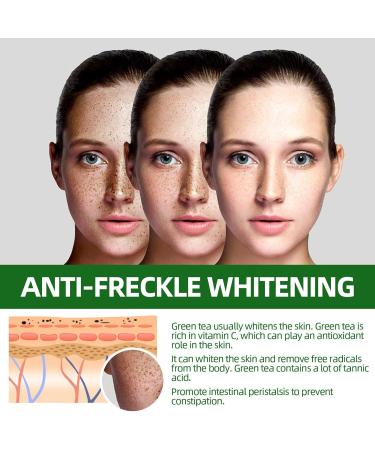 Green Tea Brightens and Fades Spots Water Brightens Skin Fades Dull Pigments Brightens Complexion and Tones Skin 60ml - Buy Online on GoSupps.com