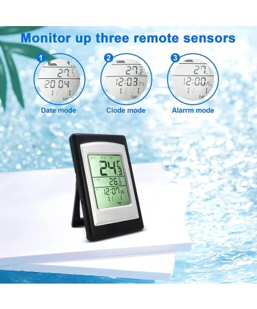 Wireless Digital Spa & Pool Thermometer | Accurate Bath Water & Hot Tub Temperature Monitoring - Buy Online on GoSupps.com