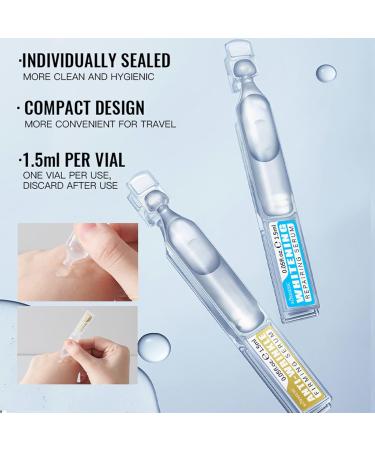 S rum claircissant et Raffermissant Illumine le Teint Anti-Wrinkle Serum Raffermit et Tonifie la Peau Formule Concentr e Absorption Rapide Ampoules Usage Unique 1.5ml * 20 - Buy Online on GoSupps.com