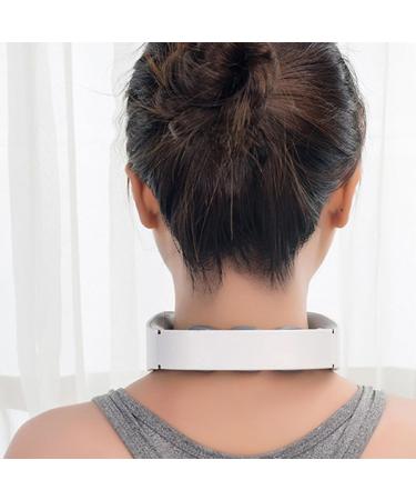 Neck Massage Device - Electric Pulse Massager with Heat | Pain Relief & Muscle Relaxation - Buy Online on GoSupps.com