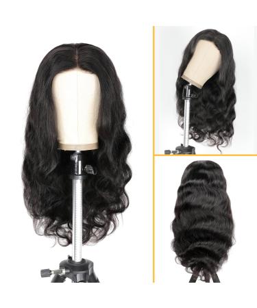 Shop Gluess Wig: Human Hair Pre Cut Lace Body Wave 14inch - Natural Hairline Beginner Friendly 180% Density | International Shipping Available - Buy Online on GoSupps.com