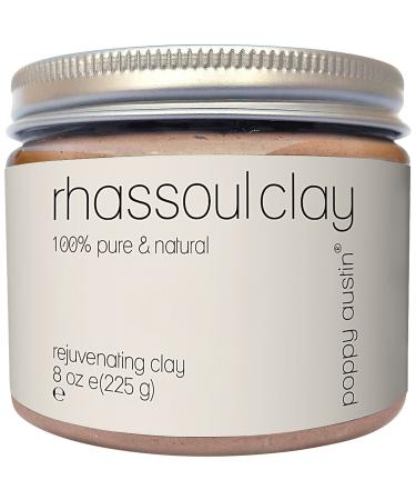 Rhassoul Clay for Hair & Face - 3x Deeper Cleansing  Vegan Certified  Cruelty Free & Eco Friendly Ghassoul Powder - All Natural Face Wash  Blackhead Remover & Pore Minimiser - Plastic Free