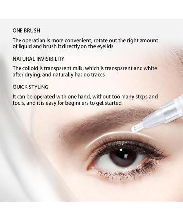 Double Eyelid Styling Cream | Double Eyelid Glue - Transparent Eyelid Lift Glue Eyes Shaping Tools Make Your Eyes Bigger Instant Eye Lift Uwariloy - Buy Online on GoSupps.com
