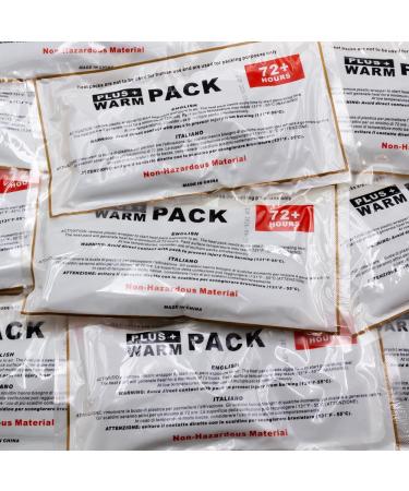 Terra Discount Aqua Pack 72 hours - Heat Pack for shipping animals and plants - Universal warmer heat pad (100 pieces)