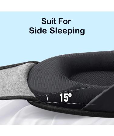 INNELO Cotton Sleep Eye Mask | Ultra Soft & Breathable | Adjustable Strap | Comfortable for Men, Women, Kids | Travel, Nap, Shift Work - Buy Online on GoSupps.com